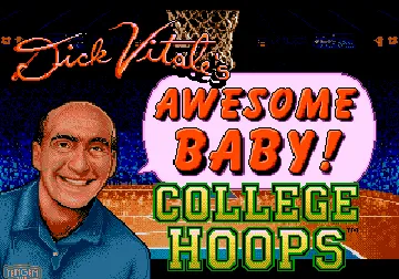 Dick Vitale's 'Awesome, Baby!' College Hoops (USA) screen shot title